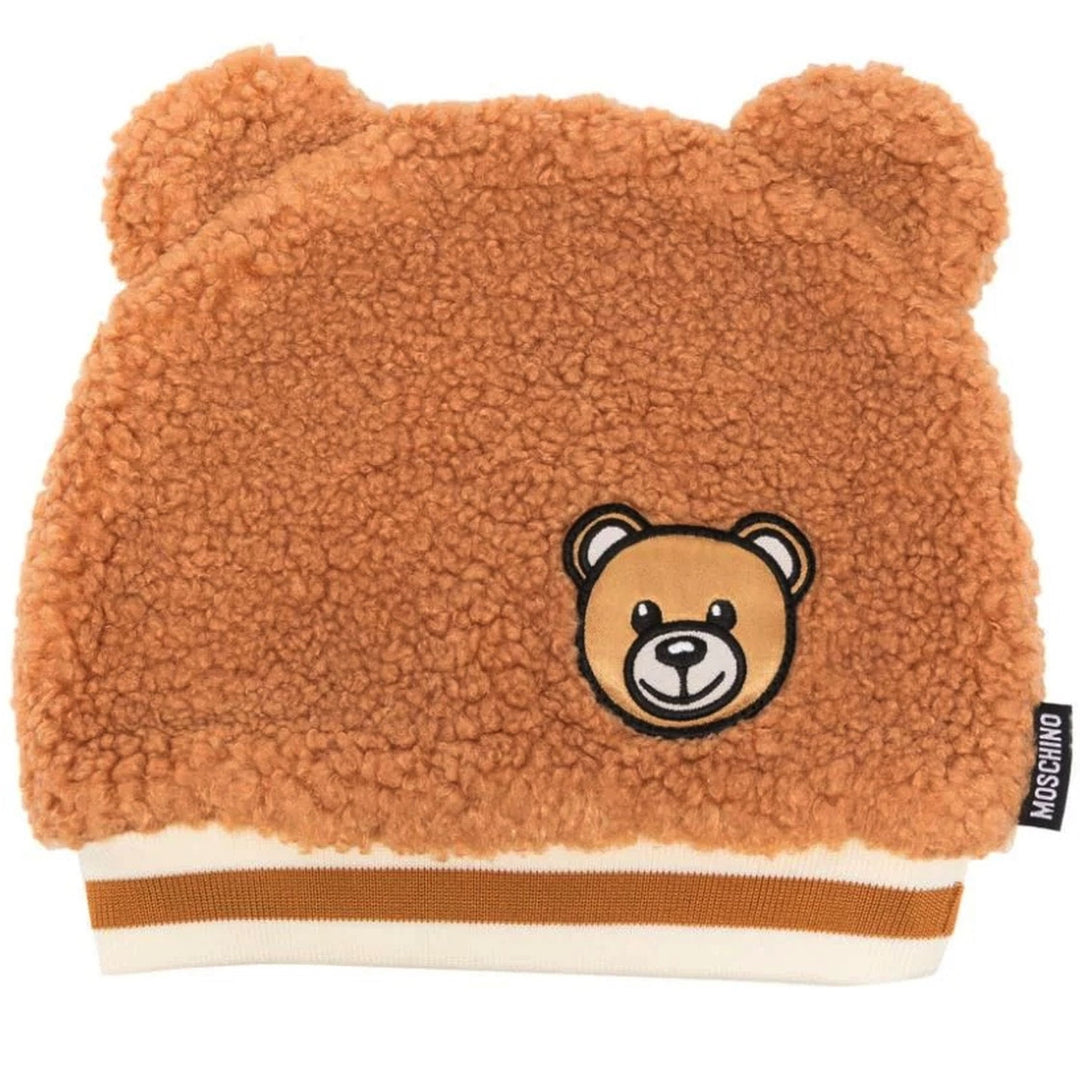 moschino bear beanie