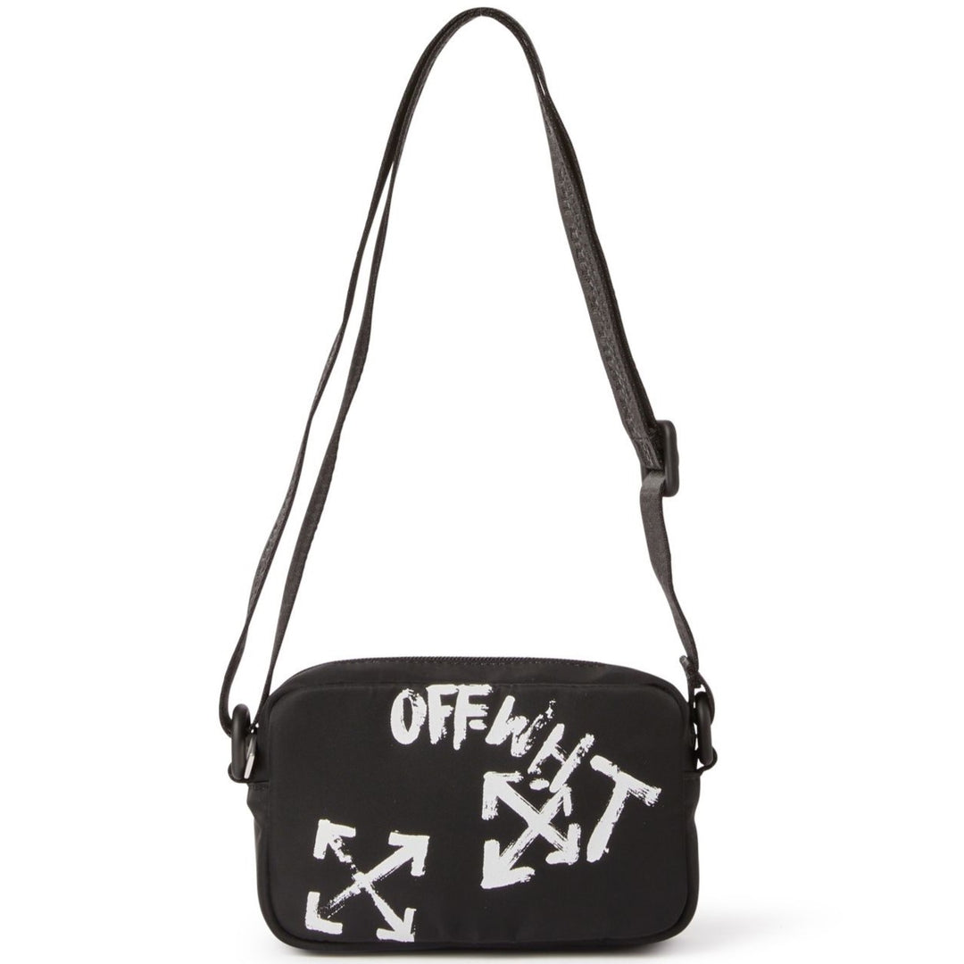 off-white-ognx002f23fab0011010-Black Canvas Bag