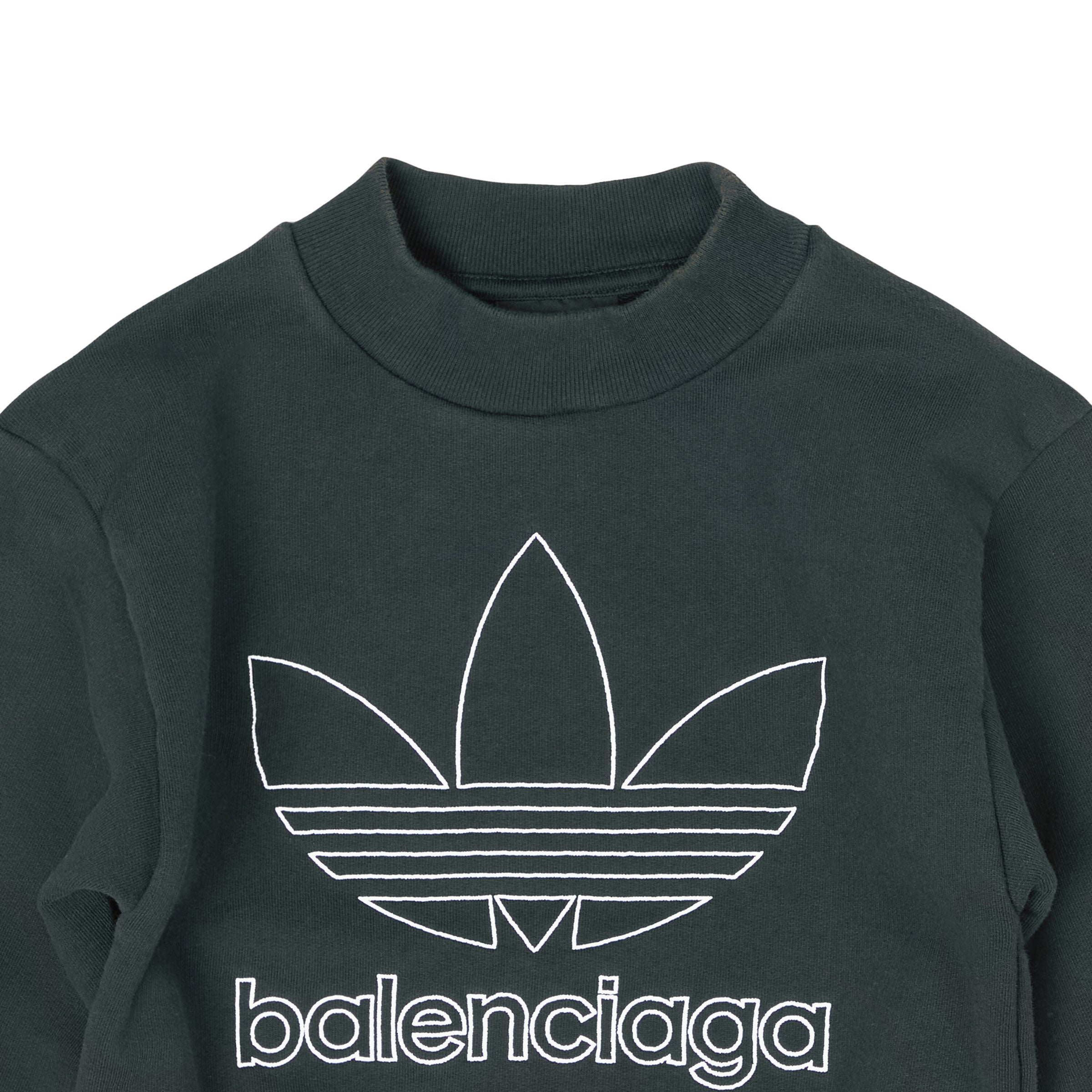 Green cheap balenciaga sweatshirt
