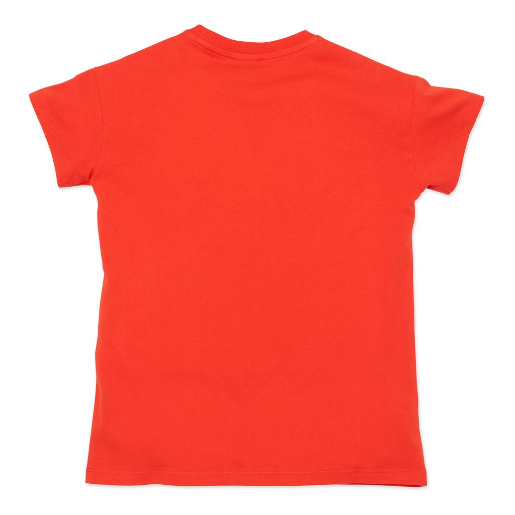 kenzo-Red Whale Print T-shirt-k25110-971