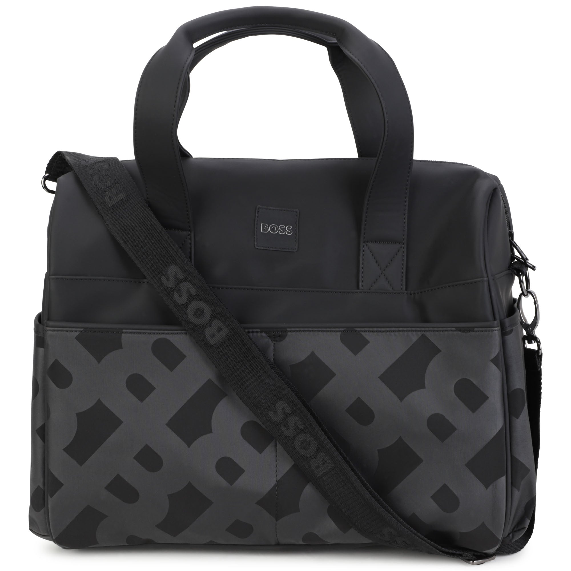 Hugo boss changing bag black 2025