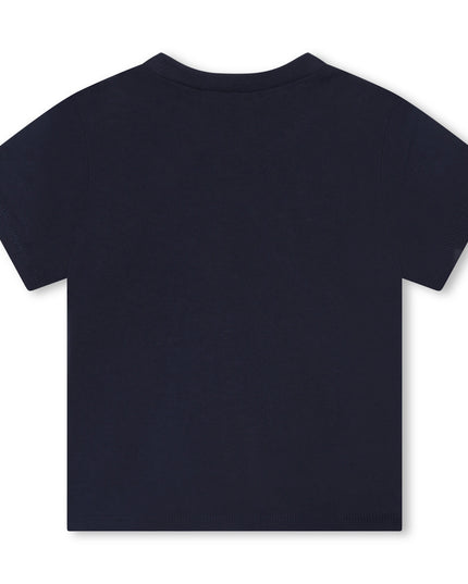 boss-j95357-849-Navy Blue Logo T-Shirt