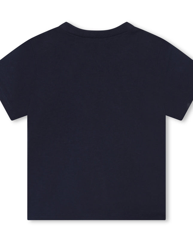 boss-j95357-849-Navy Blue Logo T-Shirt