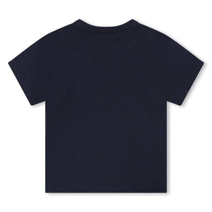 boss-j95357-849-Navy Blue Logo T-Shirt
