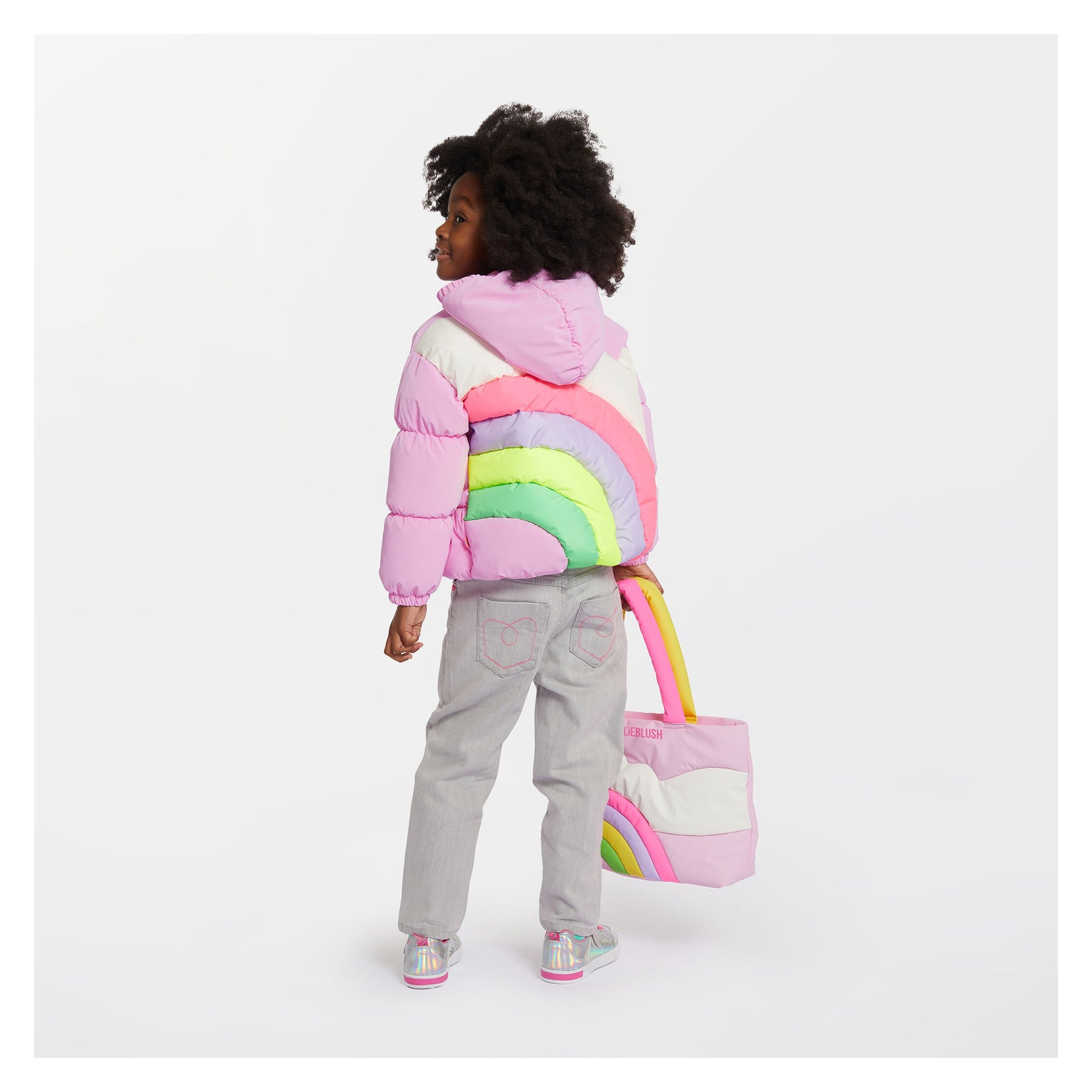 Rainbow parka sale