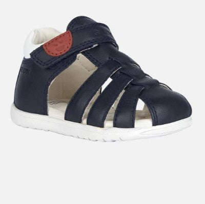 Navy Macchia Sandals