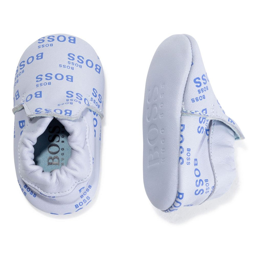 boss-Pale Blue Babies Shoes-j99101-771