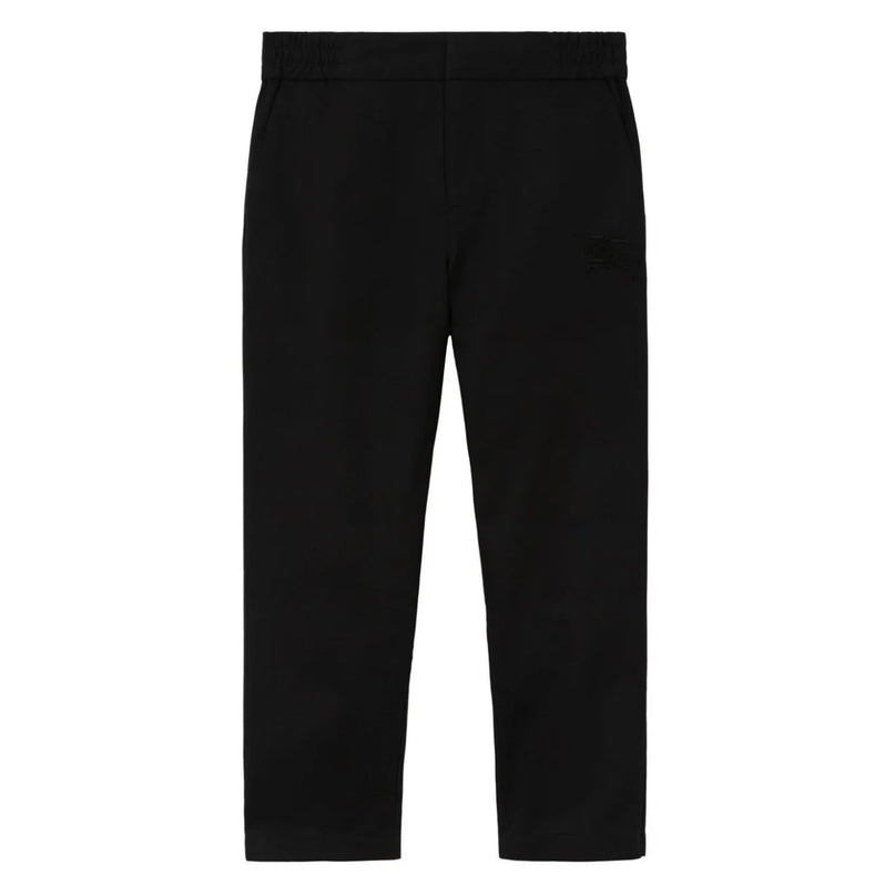 burberry-8068403-Black EKD Cotton Trousers-ebsf-a1189