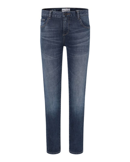 dl1961-Blue Flex Skinny Jeans-4772