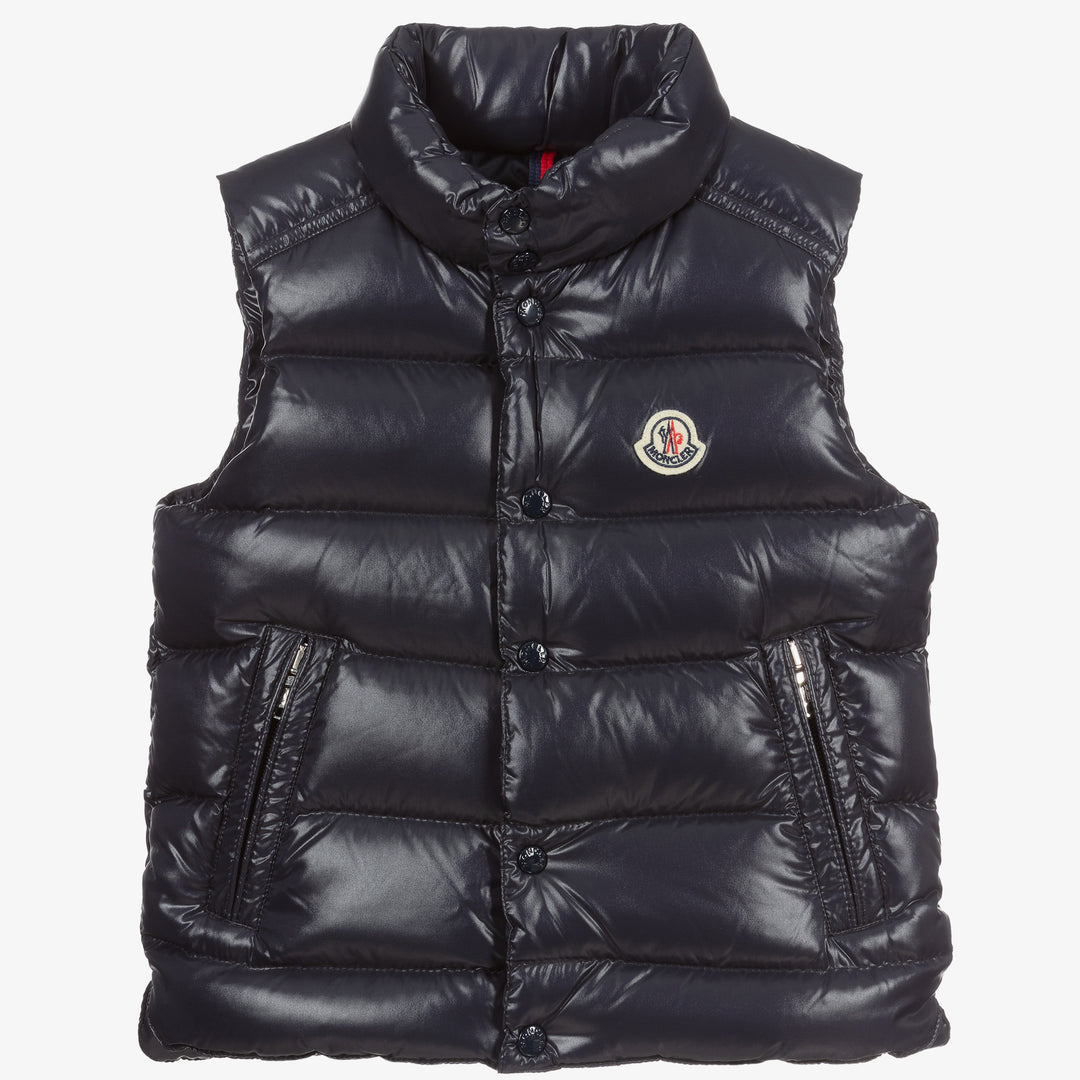 moncler-Navy Down Padded Gilet-h2-954-1a126-20-68950-742
