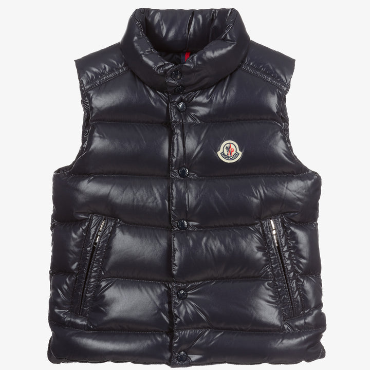 moncler-Navy Down Padded Gilet-h2-954-1a126-20-68950-742