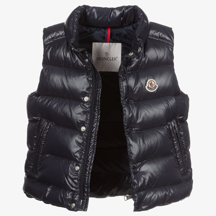 moncler-Navy Down Padded Gilet-h2-954-1a126-20-68950-742