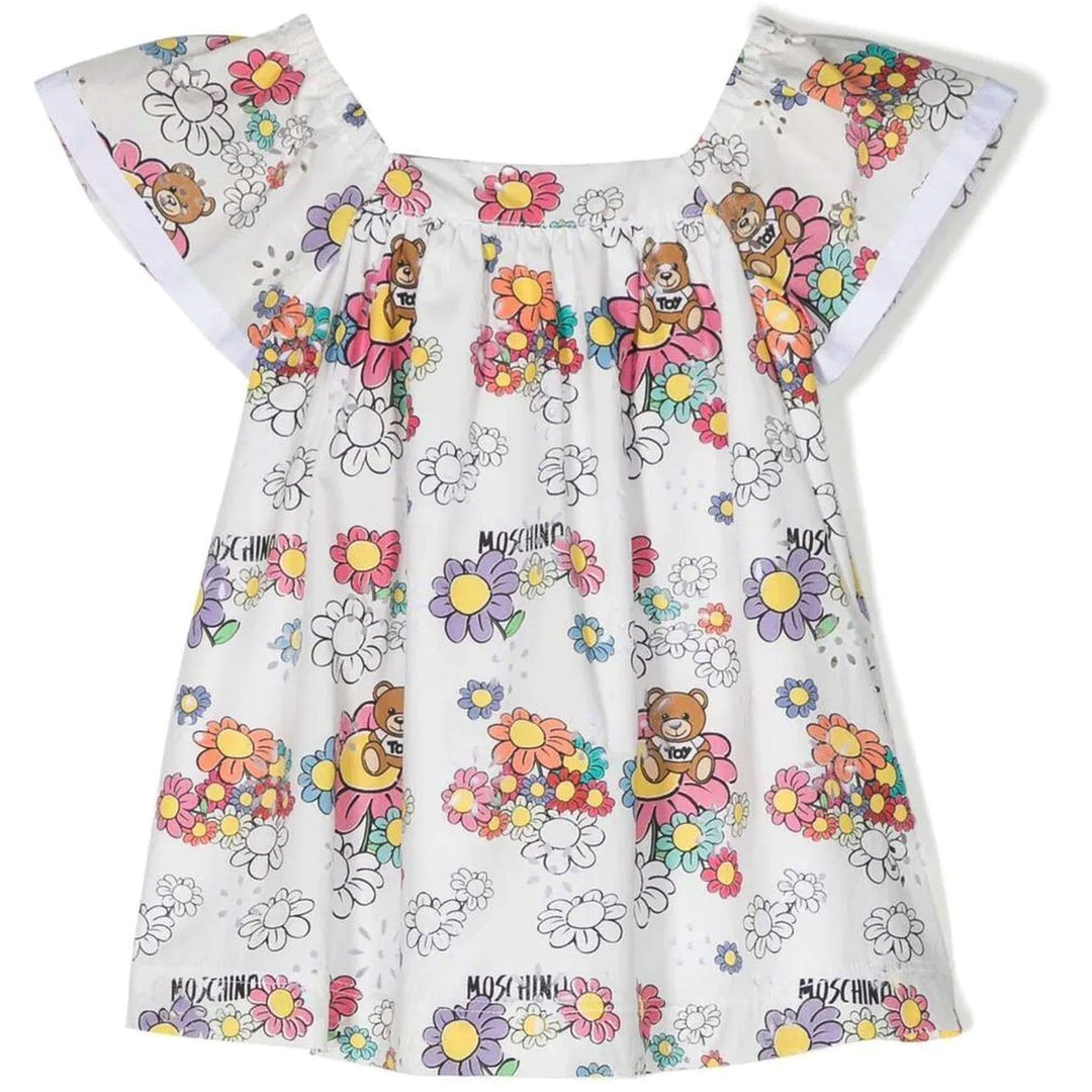 moschino-Teddy Bear Cotton Dress-mav094-s0q08-84328
