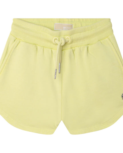 mk-r14148-Yellow Logo Shorts
