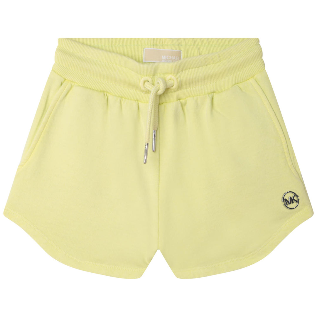 mk-r14148-Yellow Logo Shorts