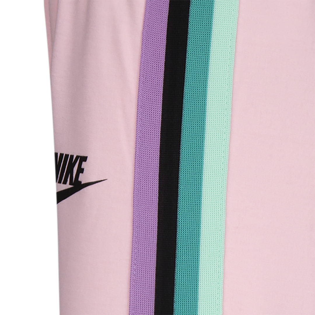 Pink Logo Side Stripe Sweatpants