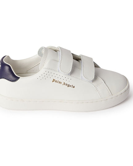 palm-angels-pbia006c99lea0010146-White Tennis Straps Sneakers