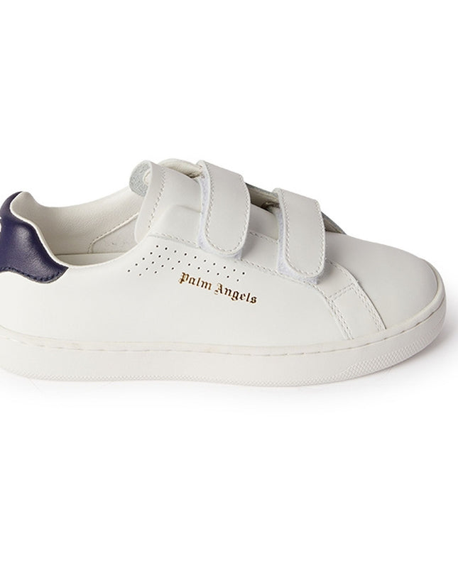 palm-angels-pbia006c99lea0010146-White Tennis Straps Sneakers