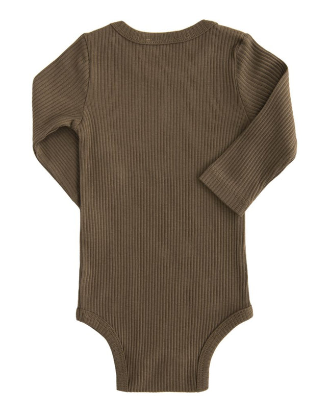 kids-atelier-banblu-gender-neutral-baby-boy-girl-unisex-green-olive-ls-modal-bodysuit-51176-olive