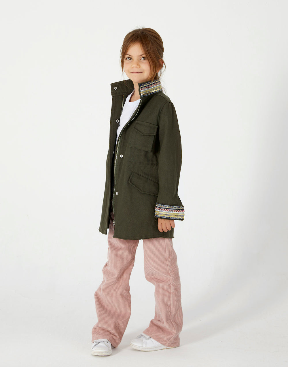 pinolini-kid-girl-khaki-jacket-jc001