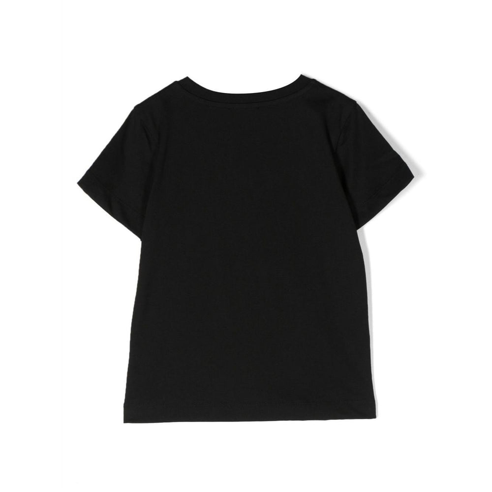 balmain-Black Logo T-Shirt-bs8b31-z0082-930or