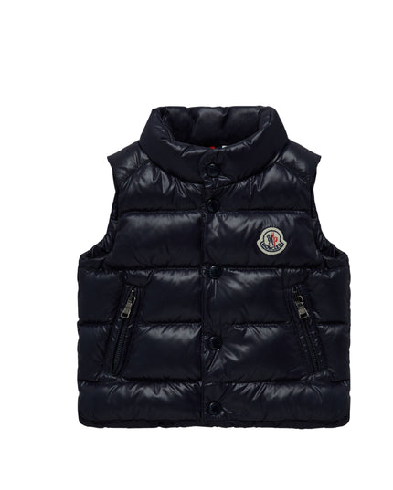 moncler-Navy Blue Down Padded Vest-i2-951-1a000-34-68950-742