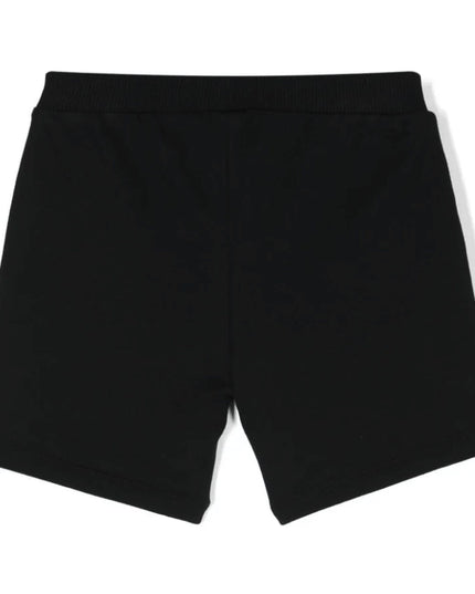 moschino-Black Cotton Teddy Bear Shorts-mnq00n-lca19-60100