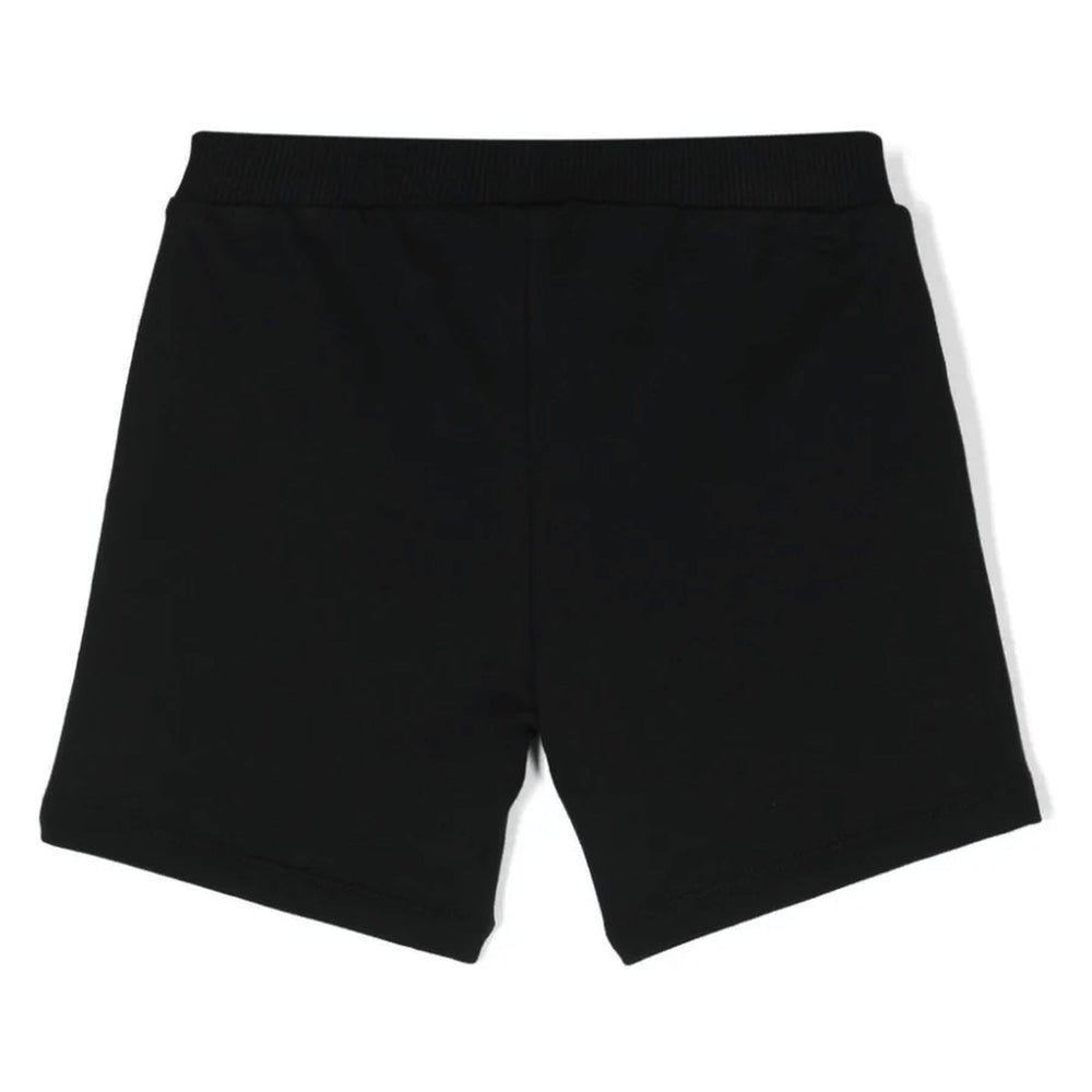 moschino-Black Cotton Teddy Bear Shorts-mnq00n-lca19-60100