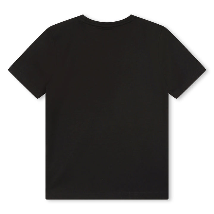 boss-j25o05-09b-Black Multiple Logo T-Shirt