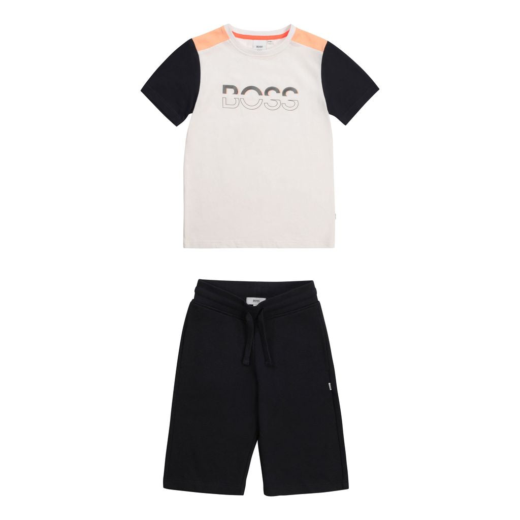 kids-atelier-kid-boys-boss-black-orange-t-shirt-shorts-set-unique-sets-j28084-z40