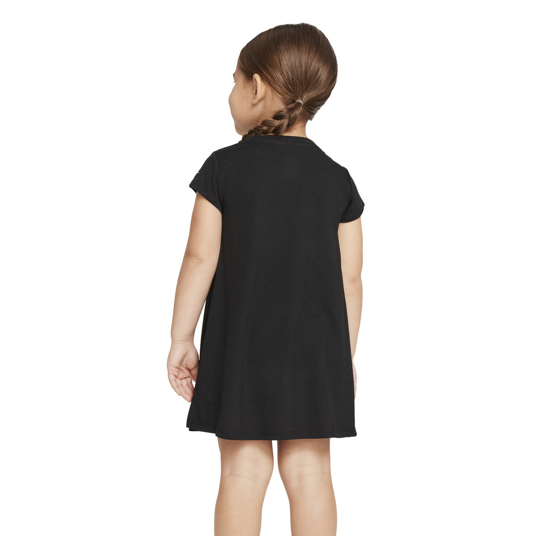 Black Daisy Logo Baby Dress