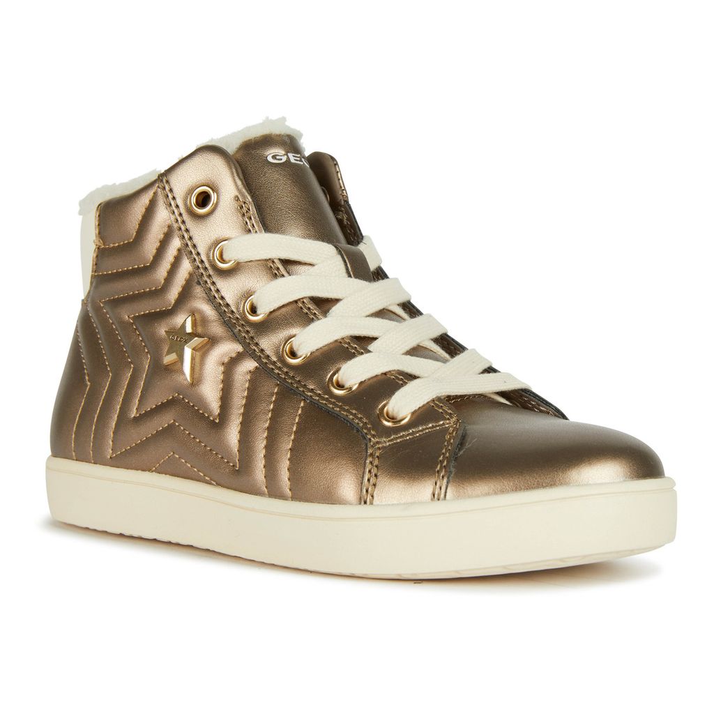 Geox gold deals sneakers