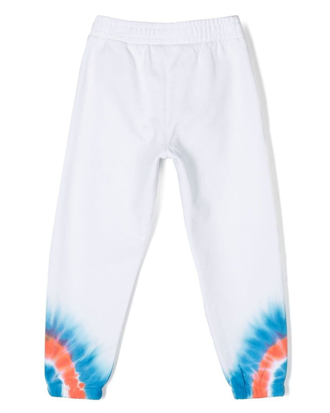 marcelo-burlon-cbch004s23fle0040140-White Tie-Dye Joggers