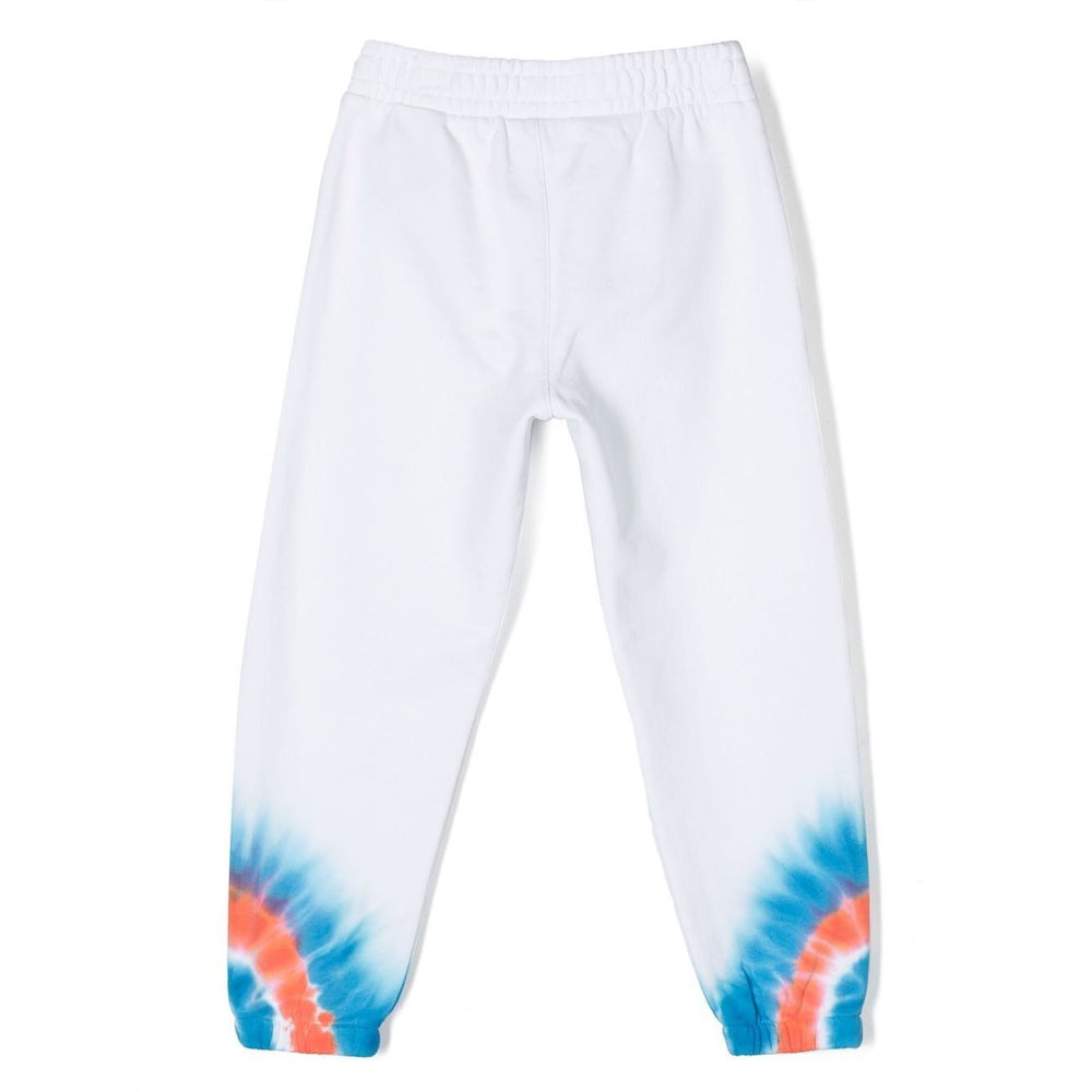 marcelo-burlon-cbch004s23fle0040140-White Tie-Dye Joggers