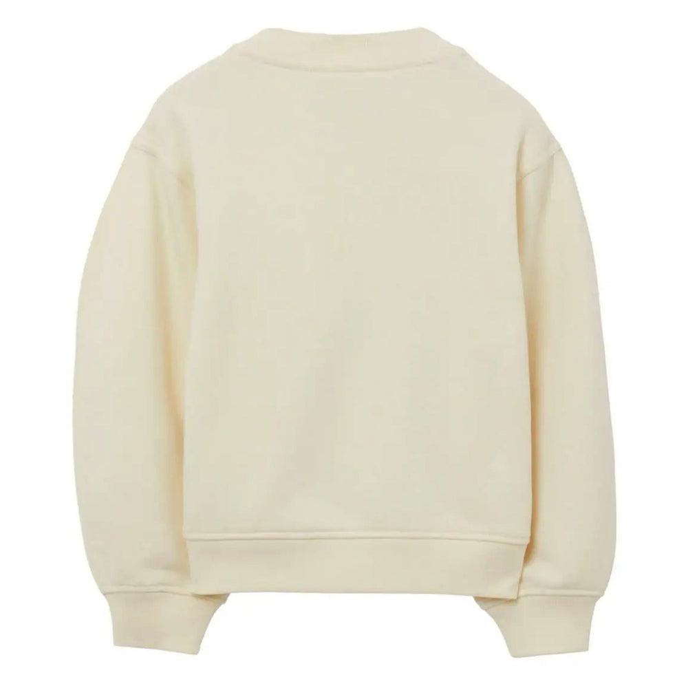 burberry-8068947-Ivory EKD Embroidered Cotton Sweatshirt-132359-a7733