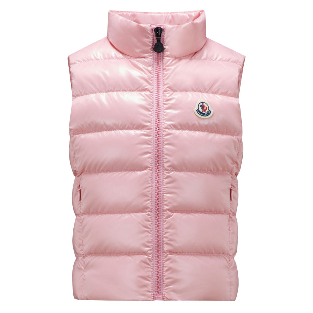 moncler-Pink Ghany Down Padded Puffer Gilet-i2-954-1a528-10-68950-523