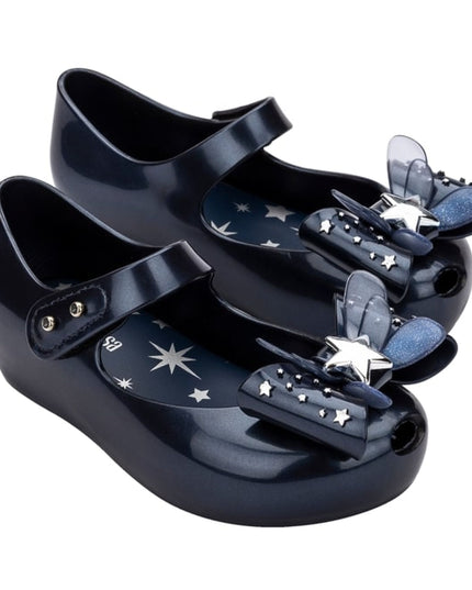 melissa-mini-melissa-ultragirl-star-ii-35725-as255-Metallic Blue Ballet Flat