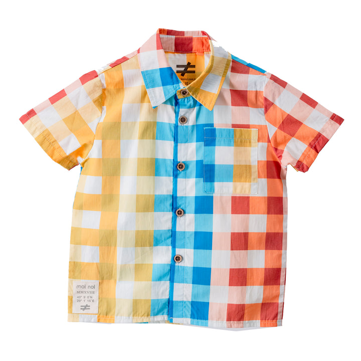 kids-atelier-moi-noi-kid-boy-multicolor-plaid-print-button-up-shirt-mn7033-plaid