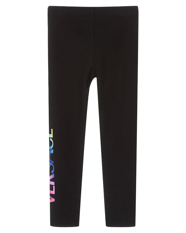 versace-Black Logo Leggings-1000042-1a04857-2b070
