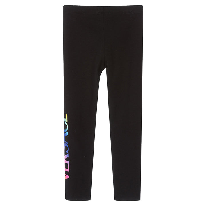 versace-Black Logo Leggings-1000042-1a04857-2b070