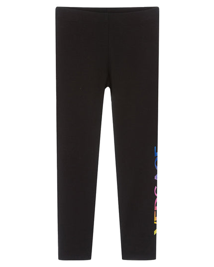 versace-Black Logo Leggings-1000042-1a04857-2b070