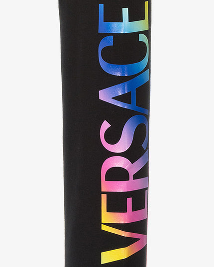 versace-Black Logo Leggings-1000042-1a04857-2b070