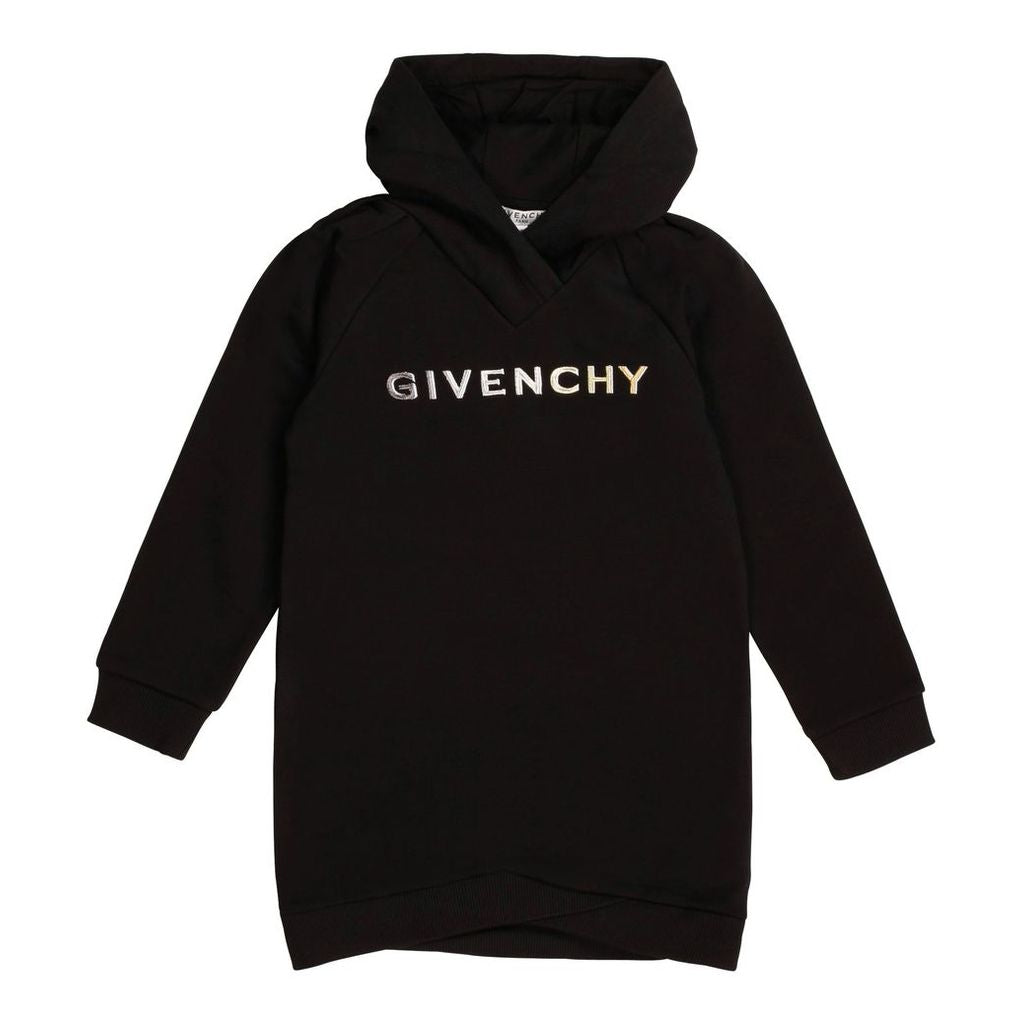 givenchy-Black Hooded Dress-h12133-09b