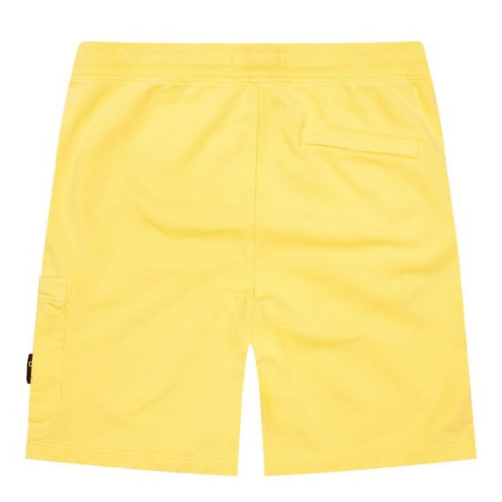 stone-island-Yellow Bermuda Shorts-7616l0322-v0030