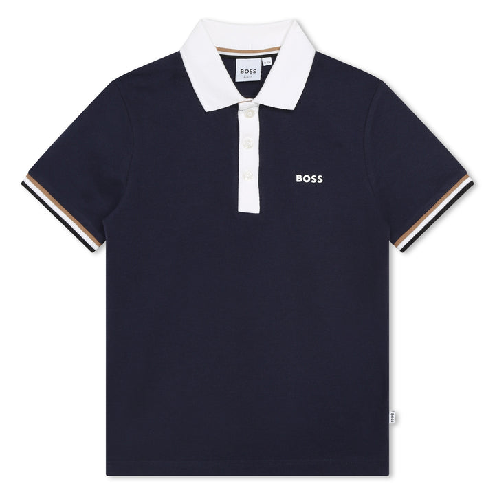 boss-j25o29-849-Navy & White Polo