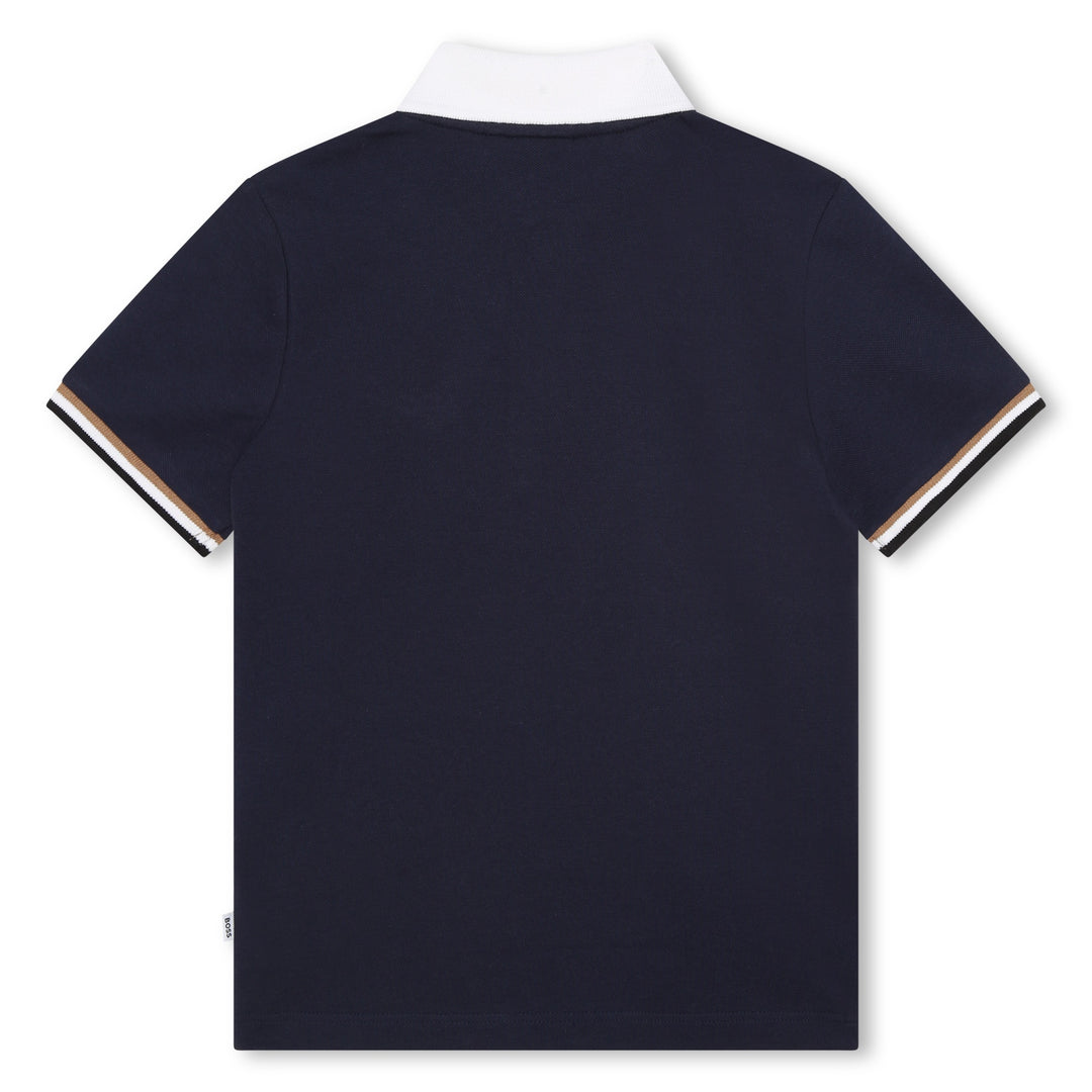 boss-j25o29-849-Navy & White Polo