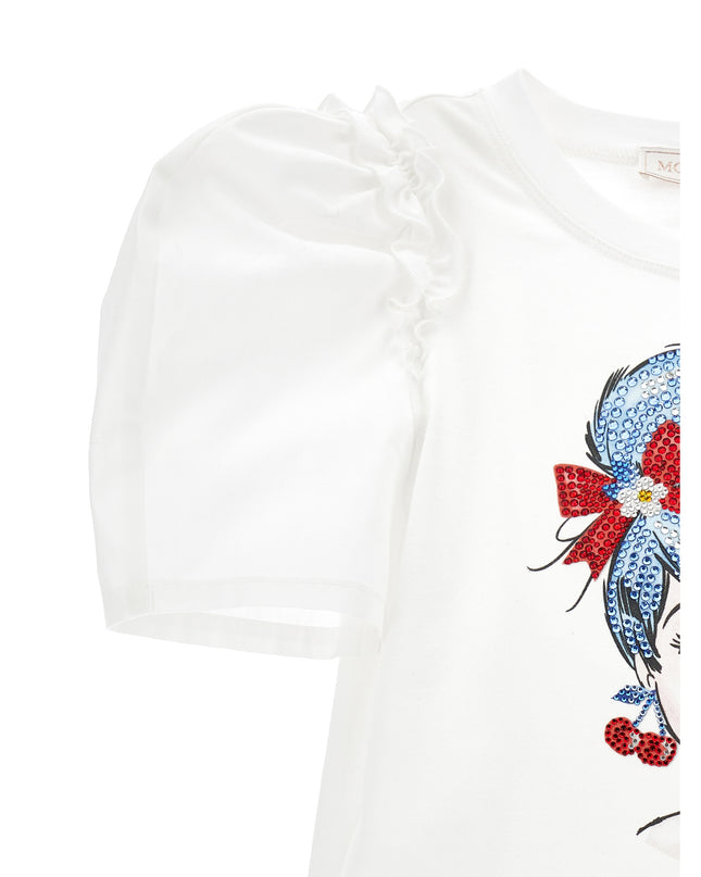 monnalisa-White Tinker Bell T-Shirt-19a607-1012-0099