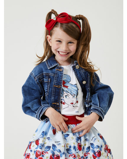 monnalisa-White Tinker Bell T-Shirt-19a607-1012-0099