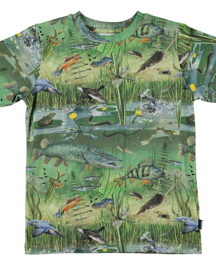 molo-Ralphie Wondrous Pond T-Shirt-1s23a216-6768