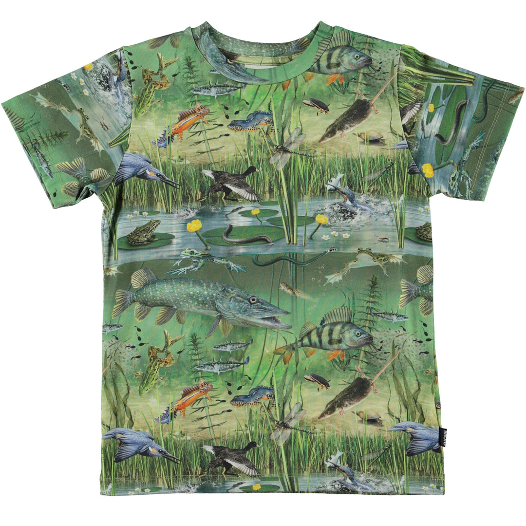 molo-Ralphie Wondrous Pond T-Shirt-1s23a216-6768